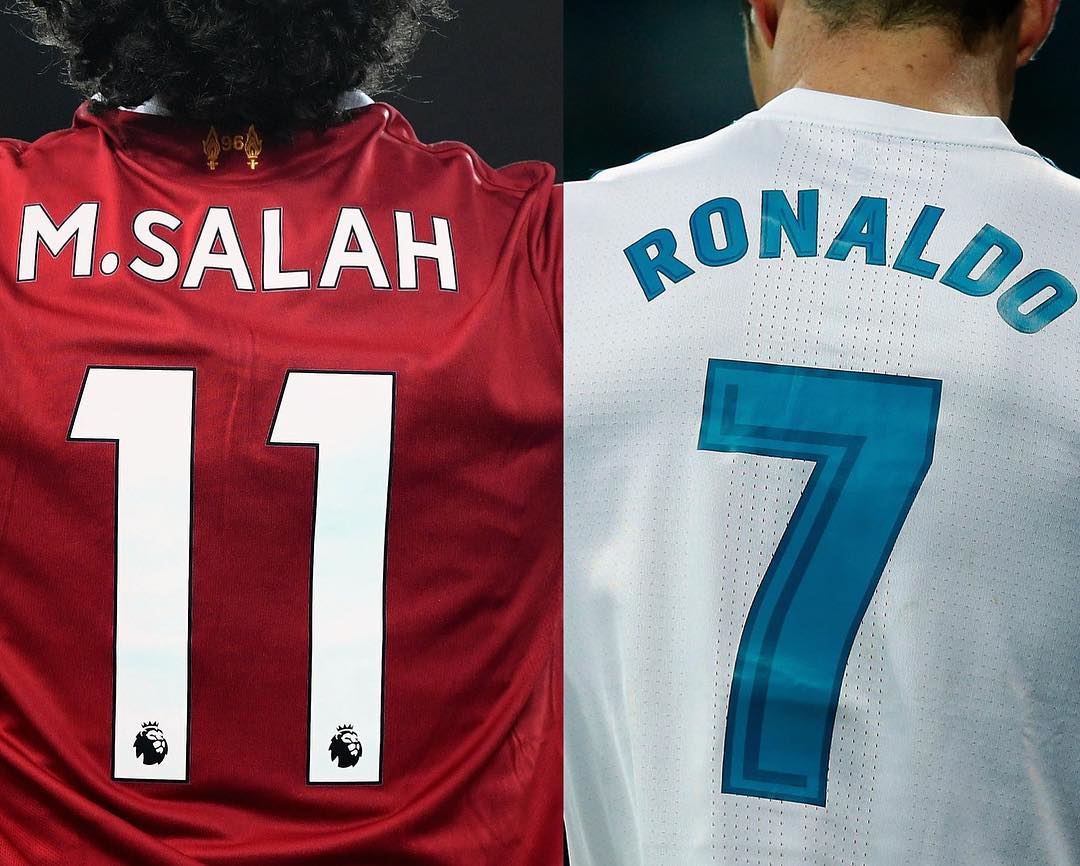 Salah and Ronaldo