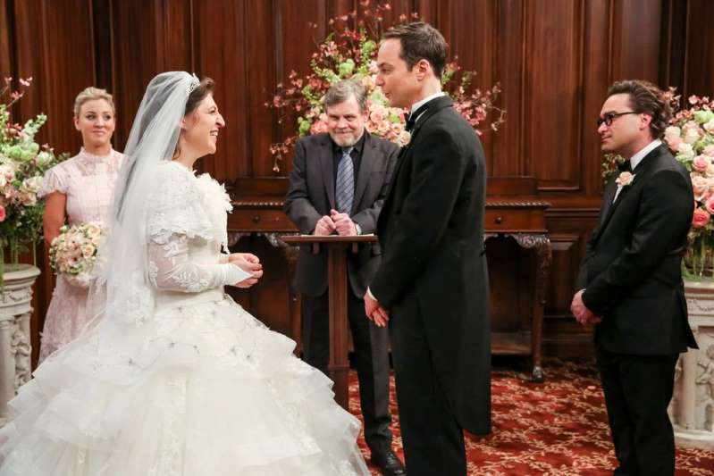 Sheldon and Amy Wedding