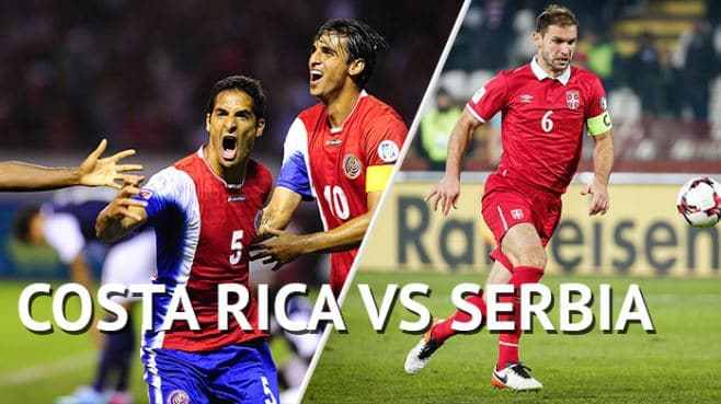 Costa-Rica vs Serbia