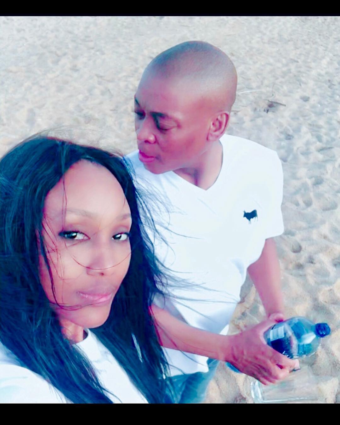 Zoe Mthiyane and Rapulana Seiphemo