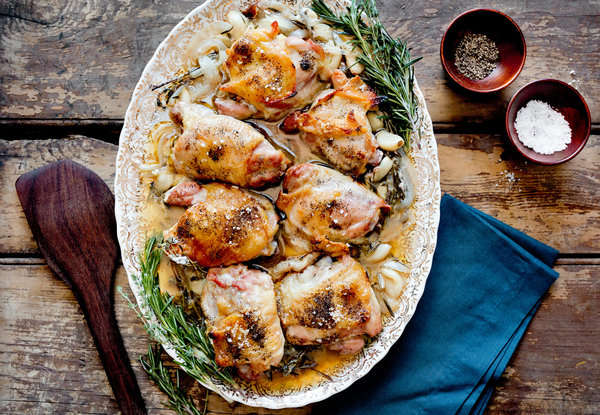 Lemon and thyme chicken