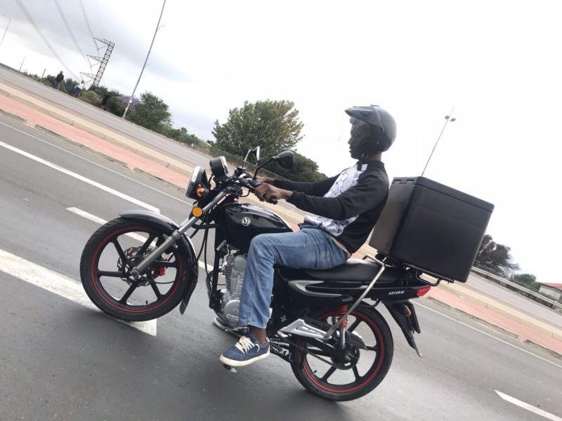 Motorbike Delivery Driver