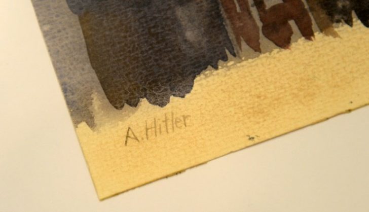 Hitler’s paintings