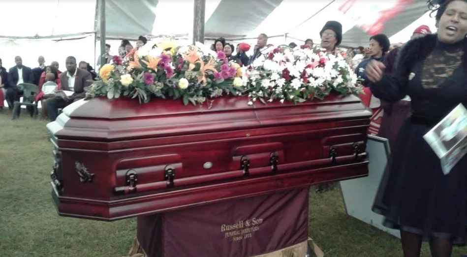 Sinethemba Jantjie Burial