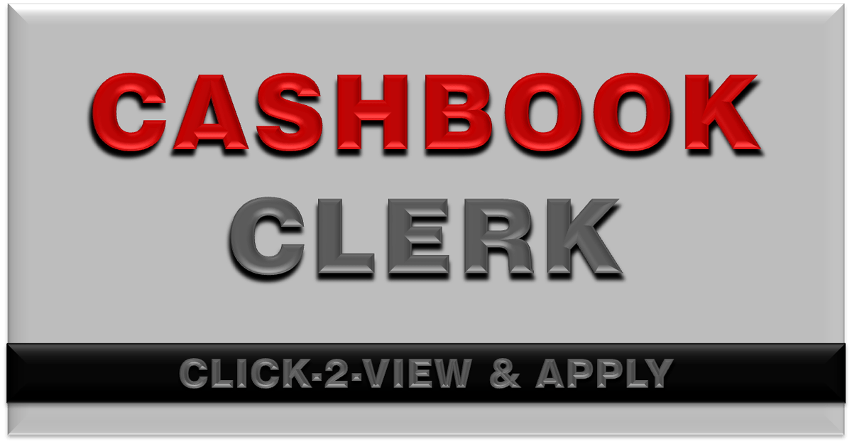 Cashbook Clerk