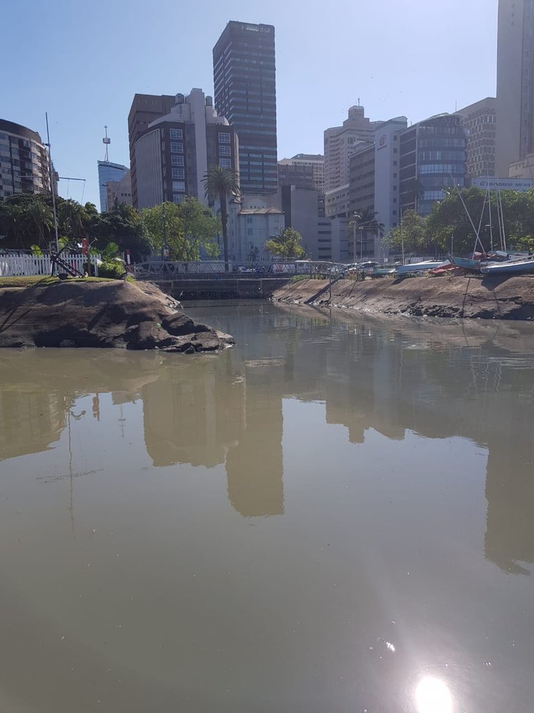 Durban beach sewage