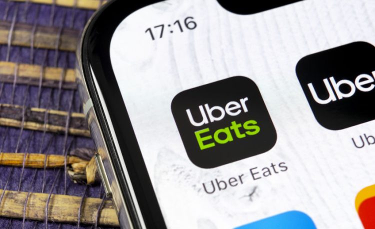 Uber Eats driver
