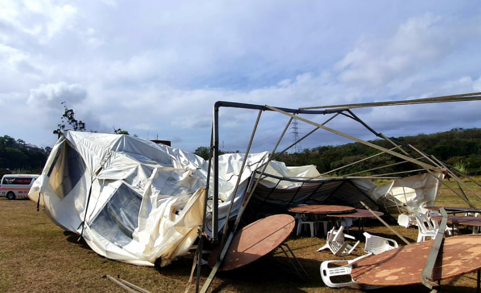 Durban tent collapse