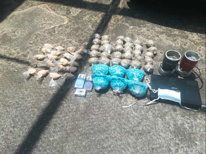 Drugs confiscated in Hillbrow