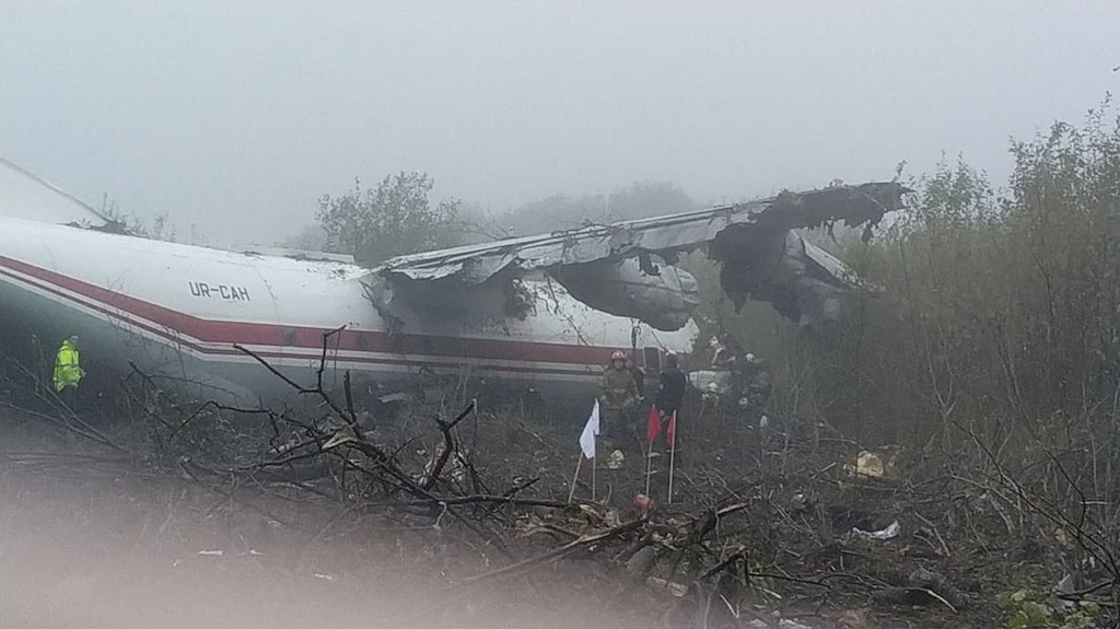 Five killed in Ukraine plane crash