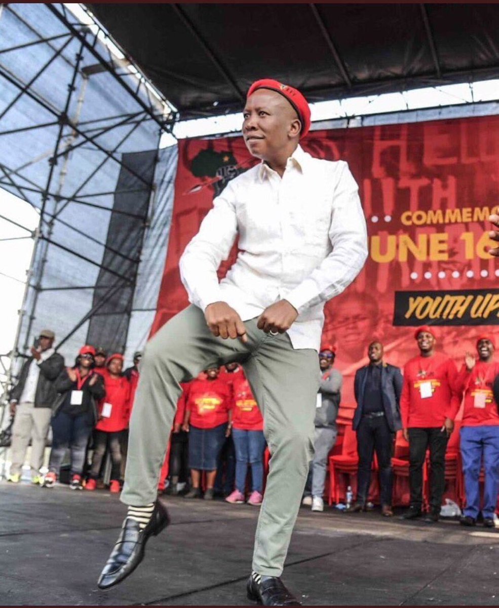 Julius Malema dancing