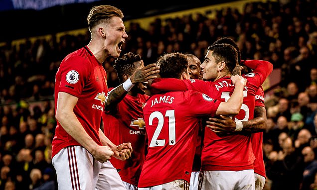 Norwich City 1 - 3 Manchester United
