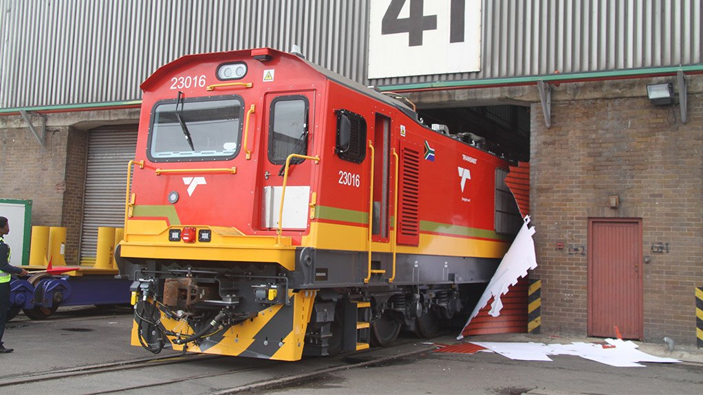 fleet of new locomotives for Transnet