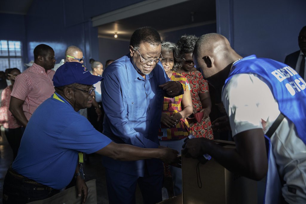 Hage Geingob wins Namibian elections