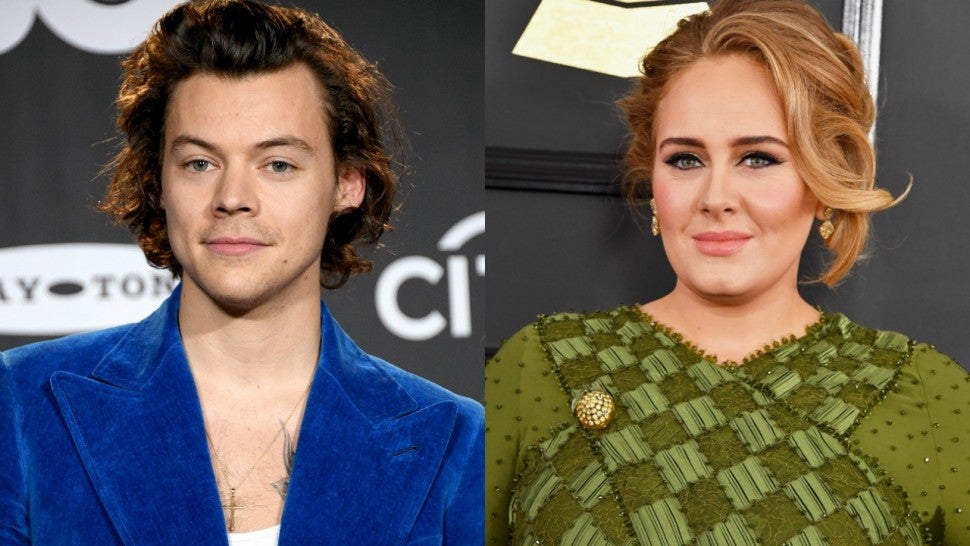 Adele and Harry Styles