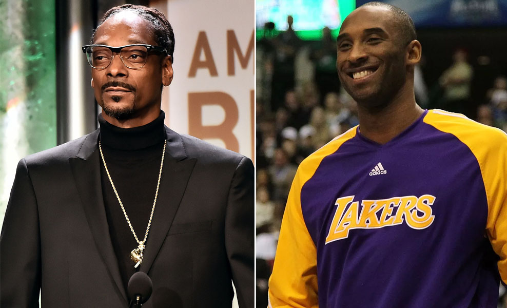 Snoop Dogg and Kobe Bryant