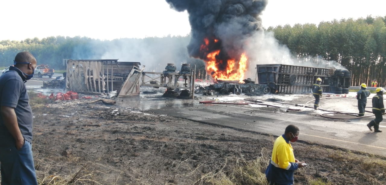 Two burnt to death in tanker fire