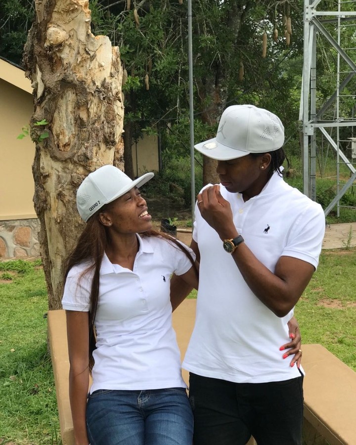 Caster Semenya and Wife