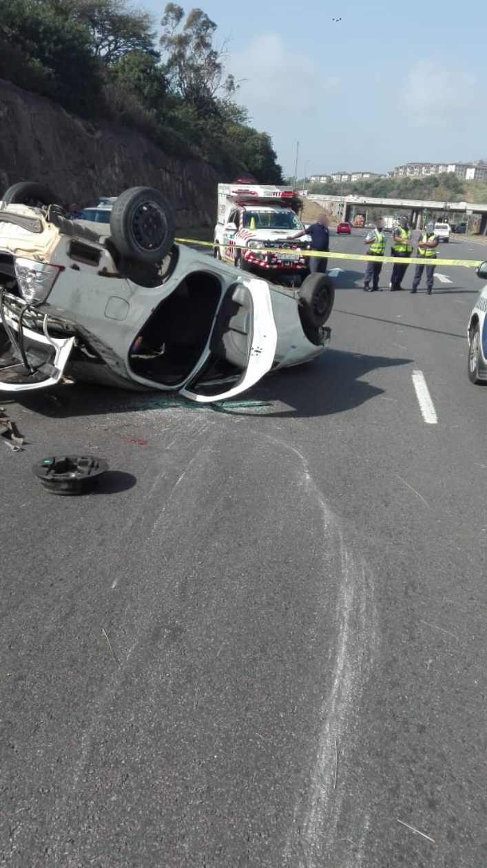 Three shot in Durban car chase