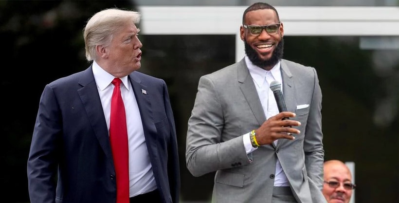 Donald Trump says he does not think Le Bron is very good at basketball