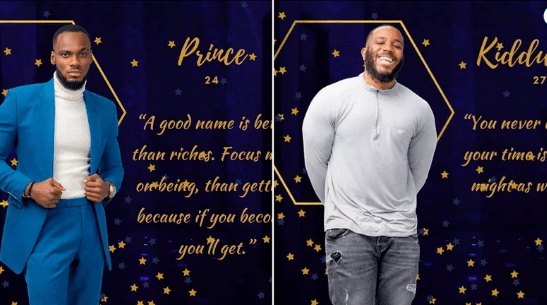 BBNaija 2020: Twitter reacts to Prince and Kiddwaya's eviction yesterday