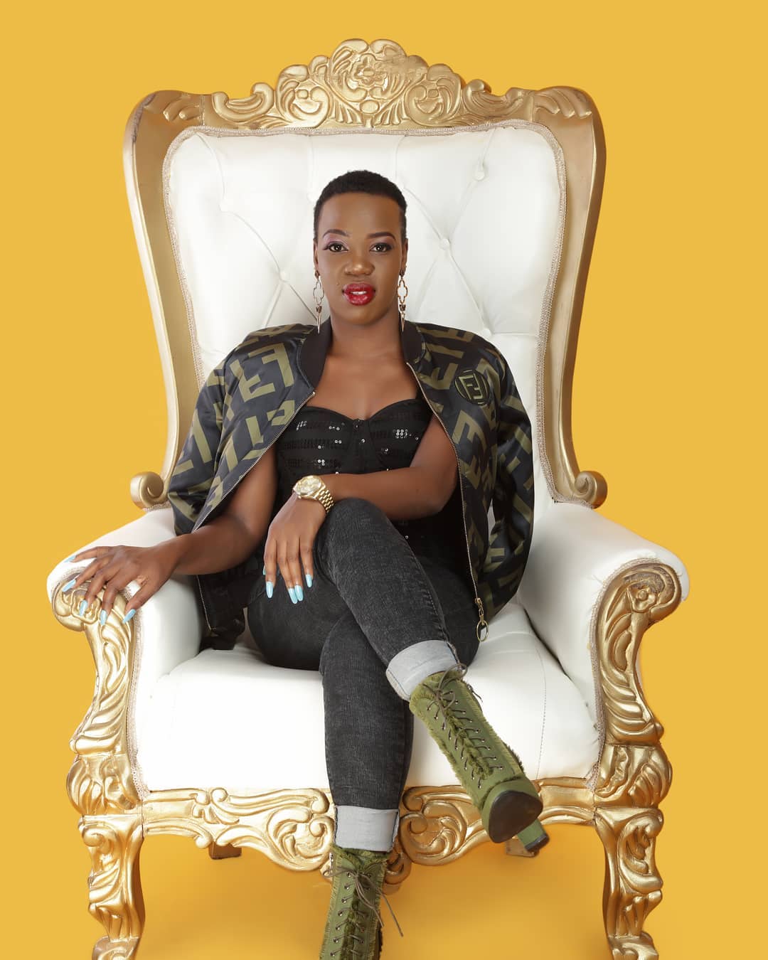 Ruth Matete has a few requests ,being back on social media