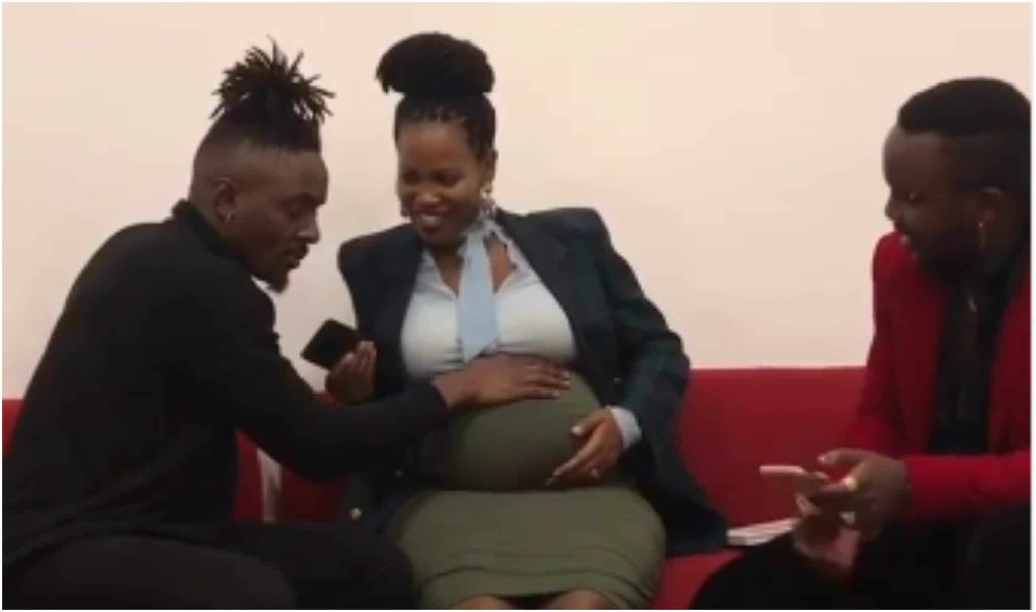 Polycarp of Sauti Sol and wife has welcomed their first baby