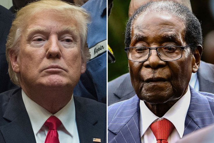 Trump and Robert Mugabe