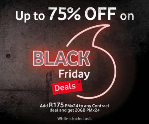 Vodacom Black Friday 2020 deals