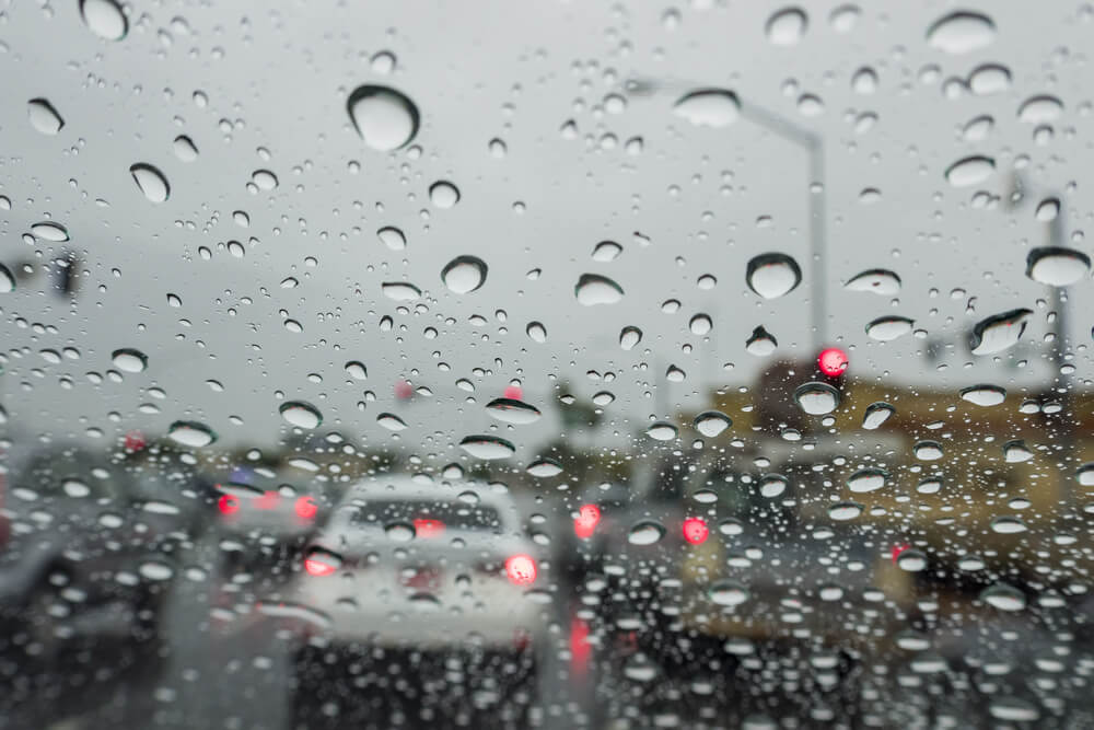 driving in the rain