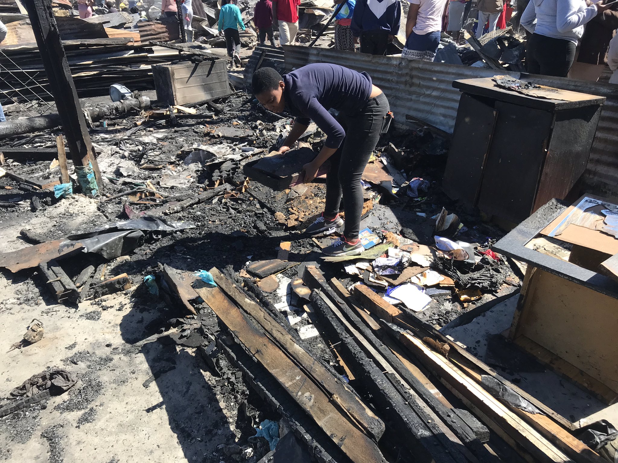 victims of Masiphumele shacks fire