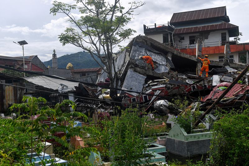 earthquake struck Indonesia