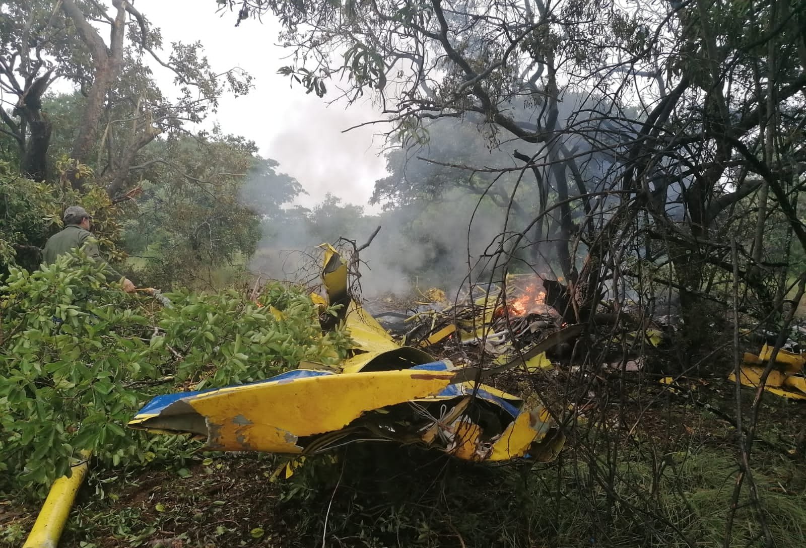 Man dies following aircraft crash in North West