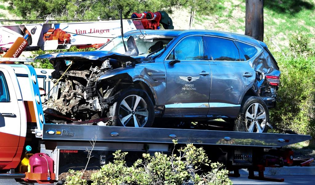 Tiger Woods car crash