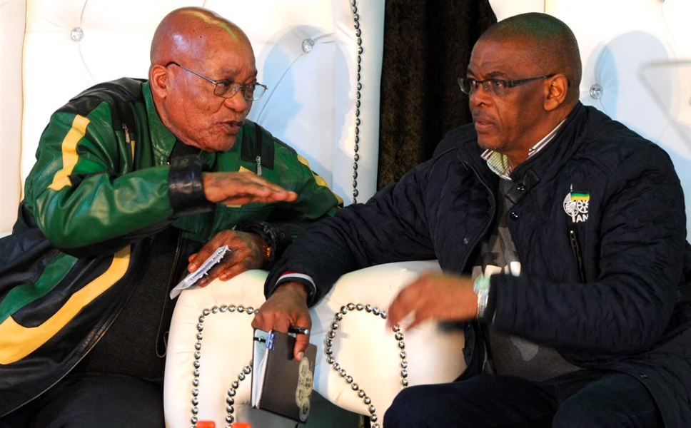Ace Magashule and Jacob Zuma