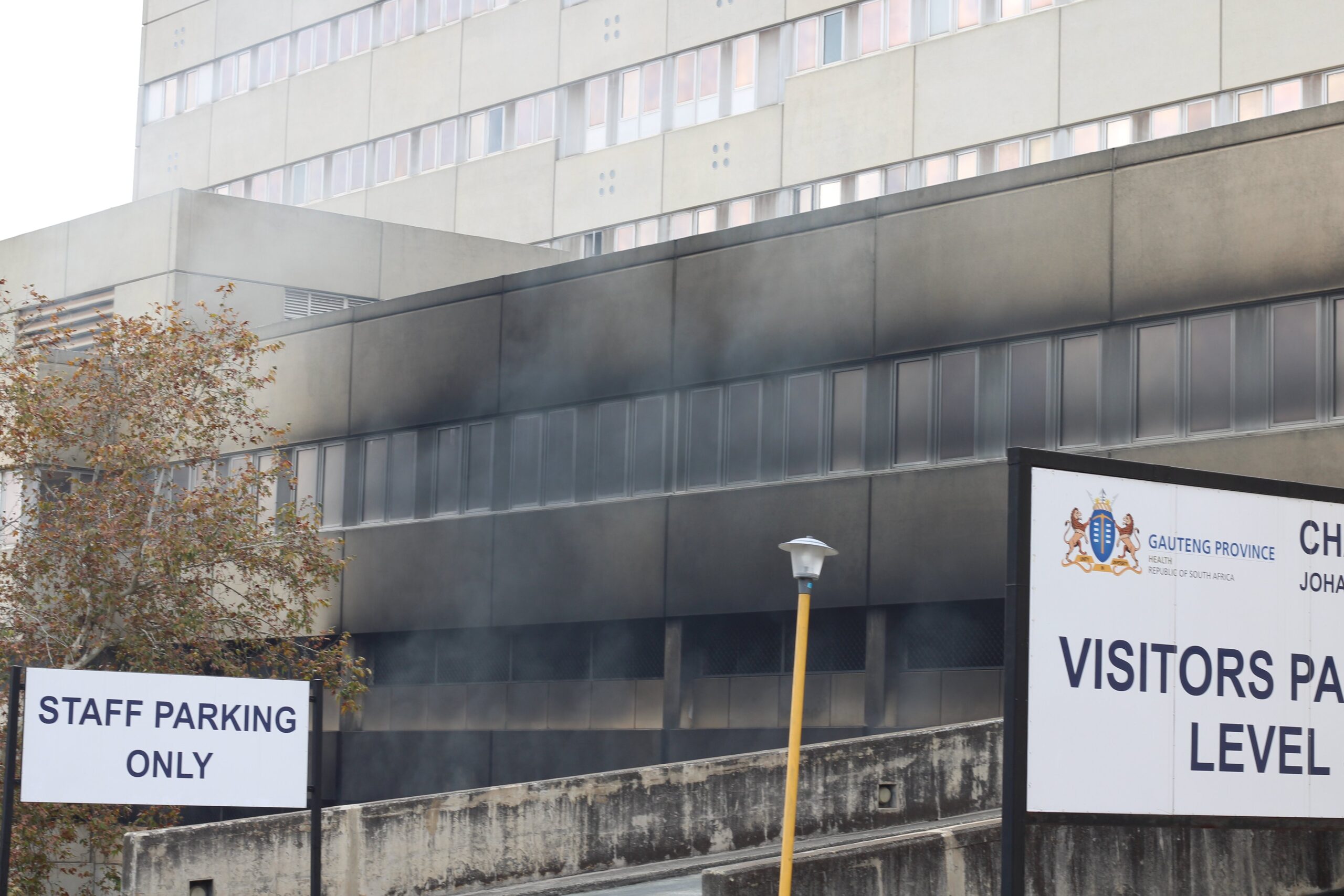 Charlotte Maxeke Academic Hospital fire