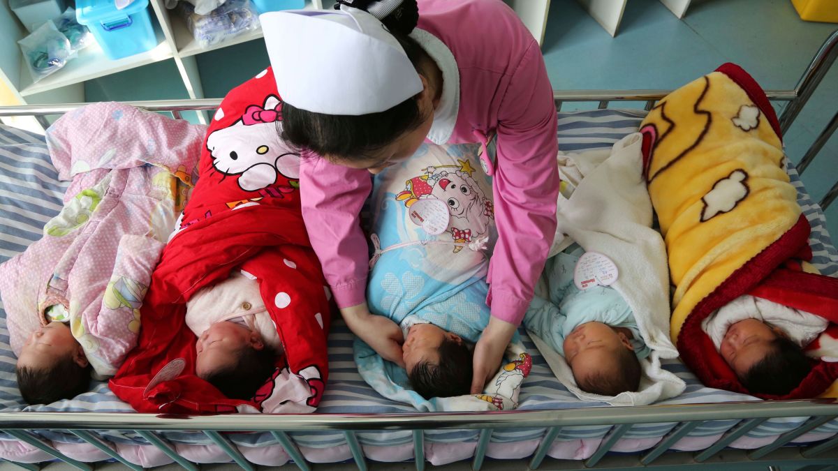 China allows couples to have three children