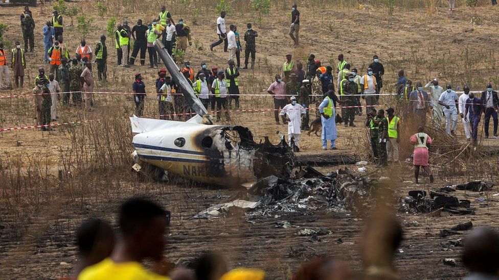 Nigerian Air Force plane crash