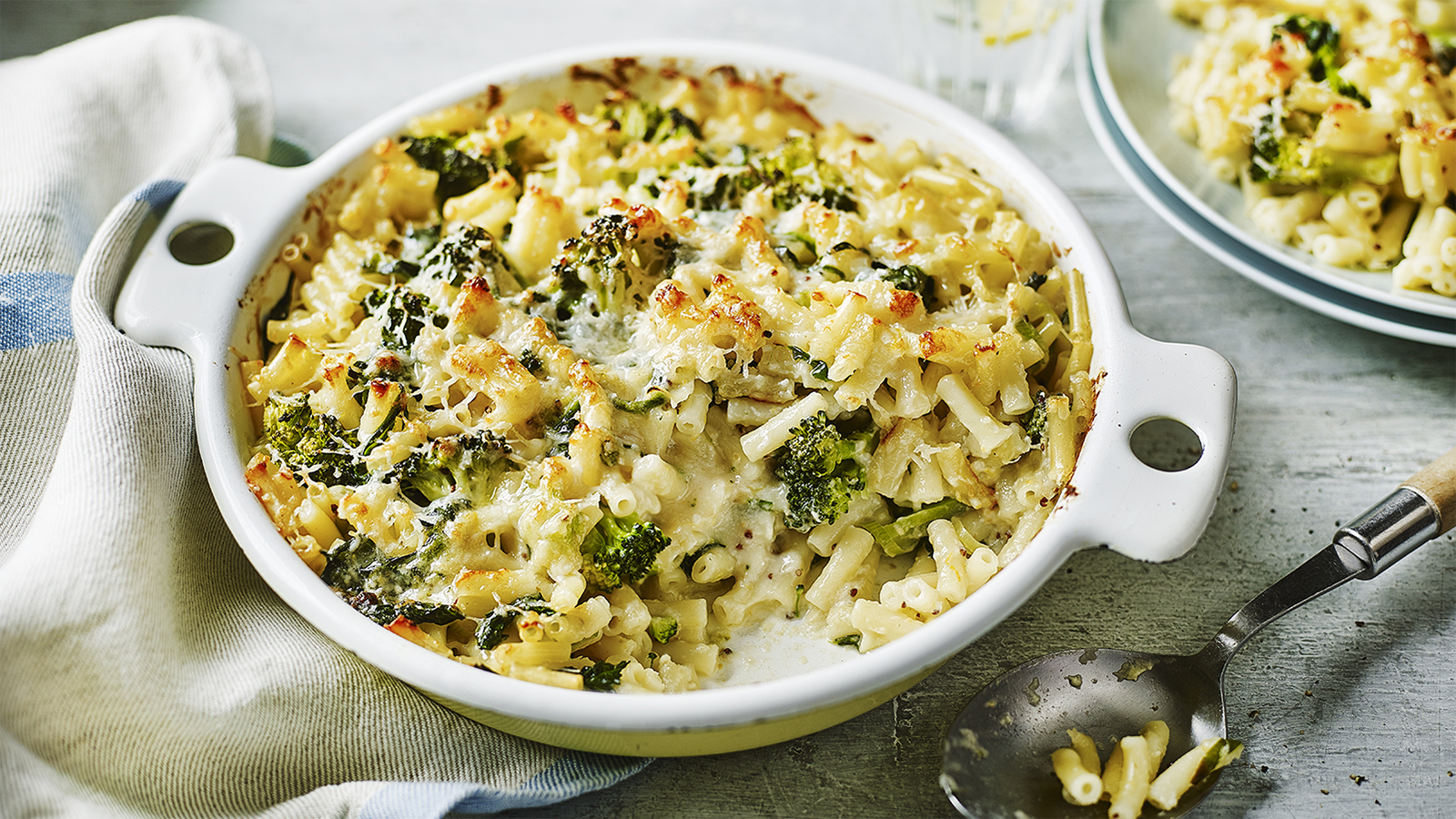 pasta and spinach bake