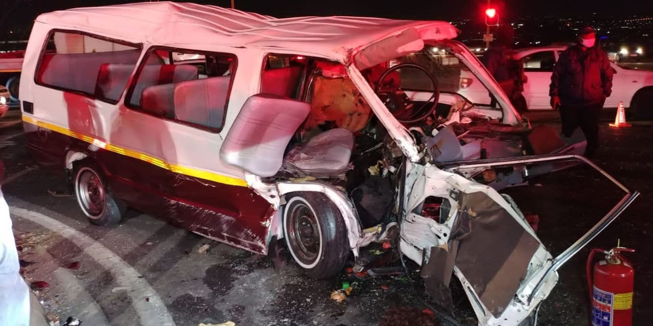 Two seriously injured in Midrand collision