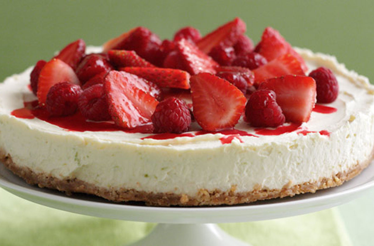 Low-fat cheesecake