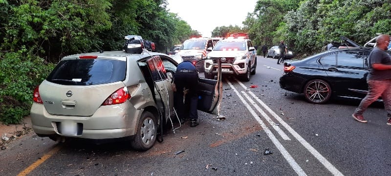 Multiple injured in North Durban pile-up