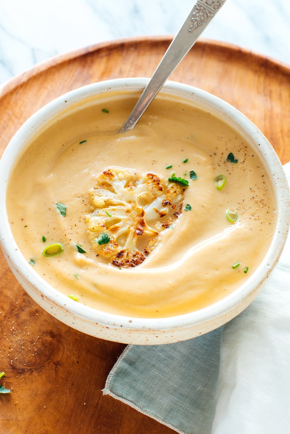 Fabulous Roasted Cauliflower Soup Recipe