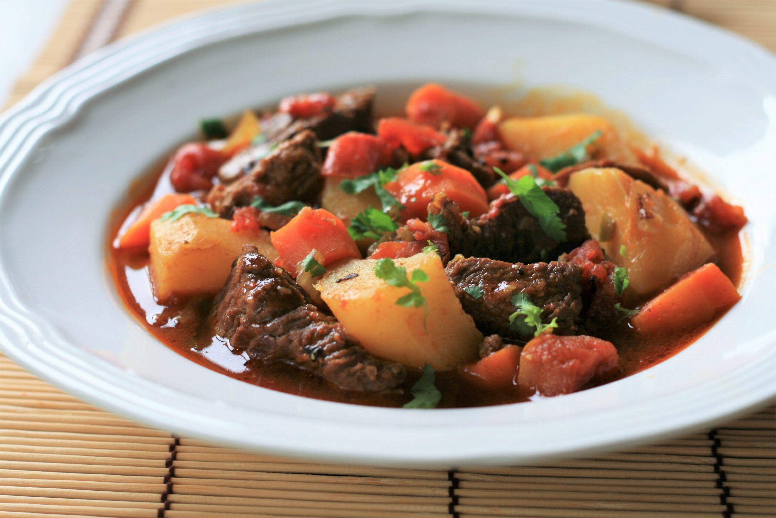 Spicy Beef Curry Stew recipe