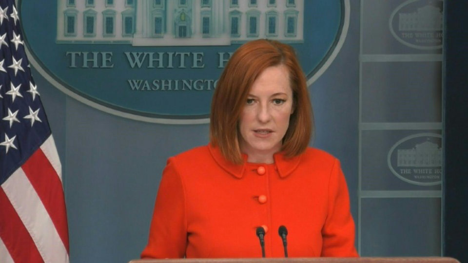 White House Press Secretary Jen Psaki