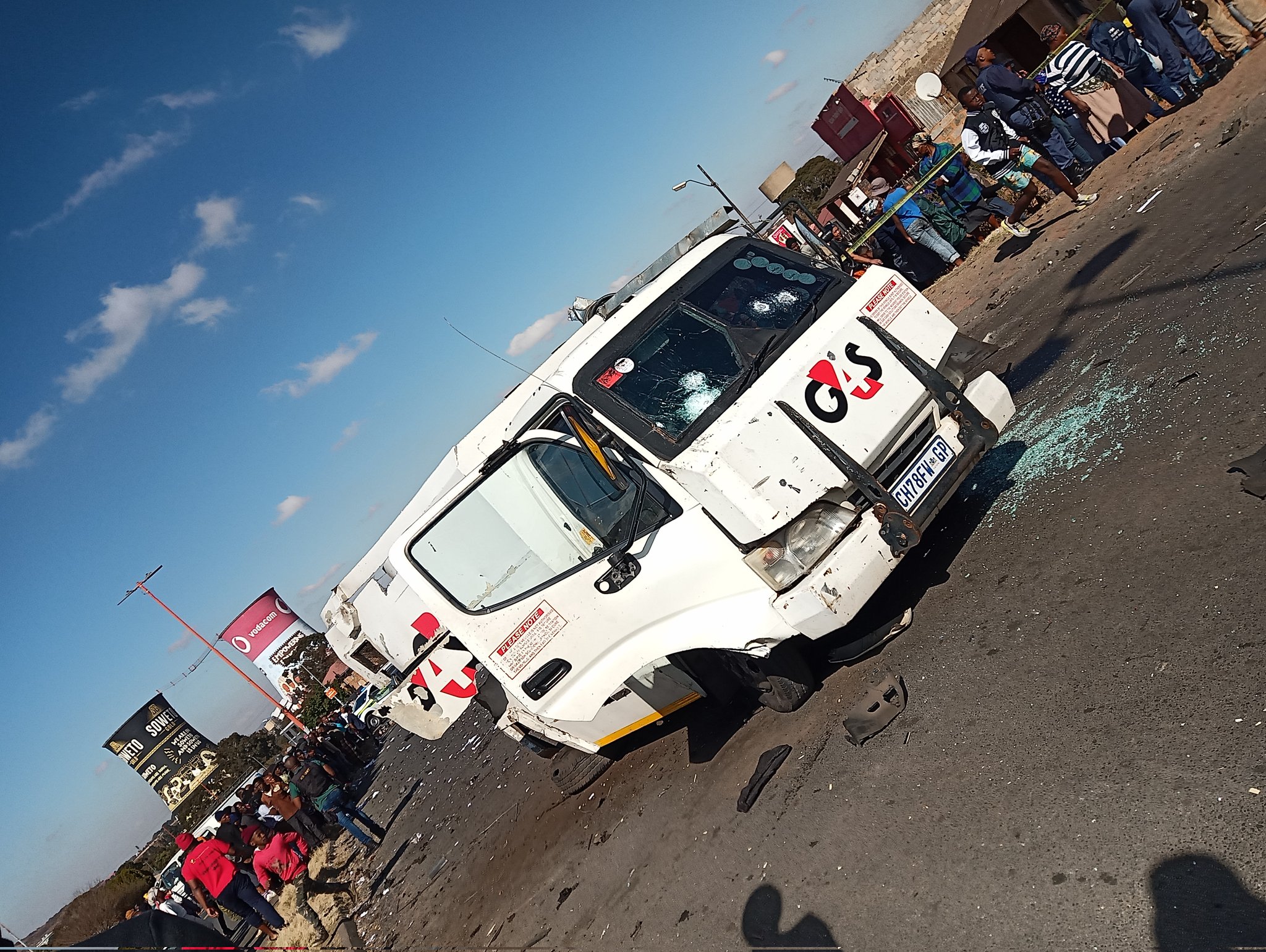 cash-in-transit heist in Soweto