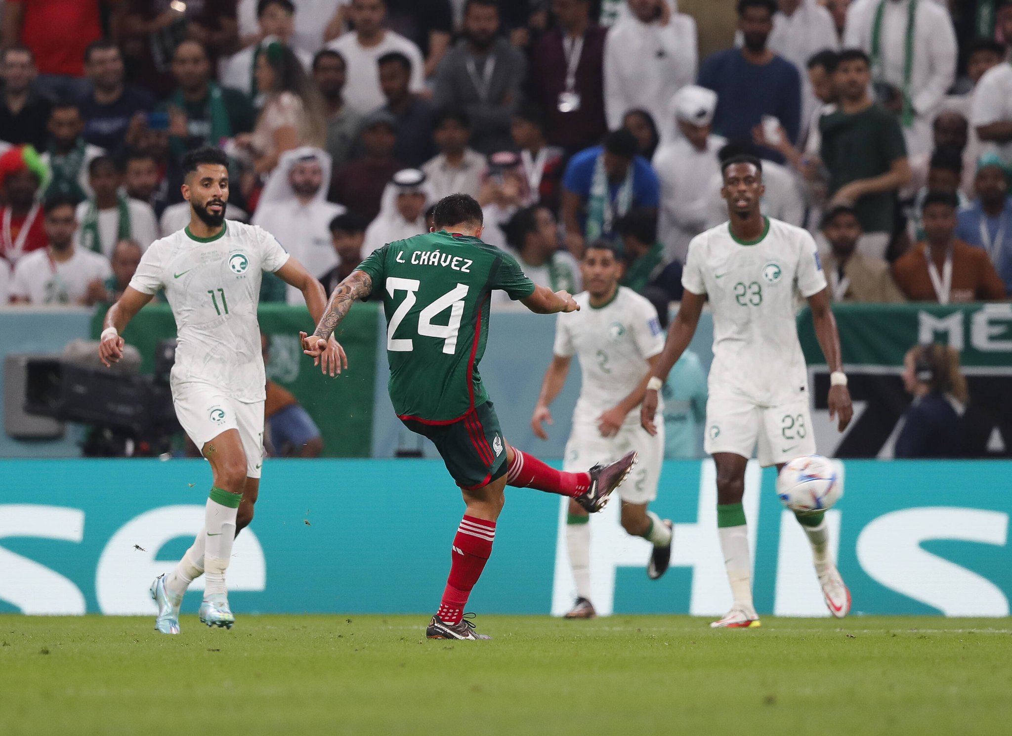 Saudi Arabia 1 - 2 Mexico