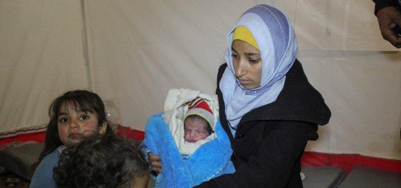 Syrian baby born on day of earthquake