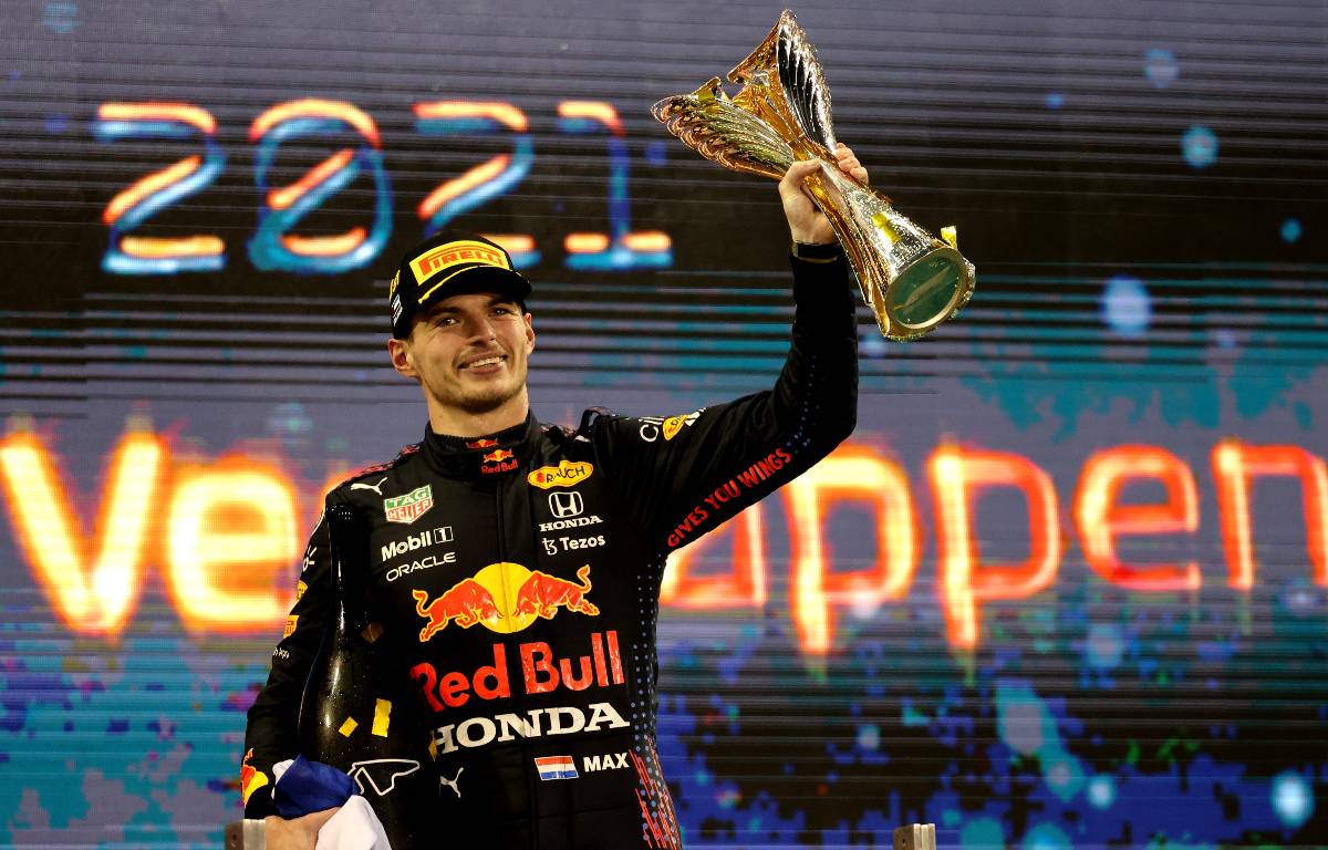 World champion Max Verstappen