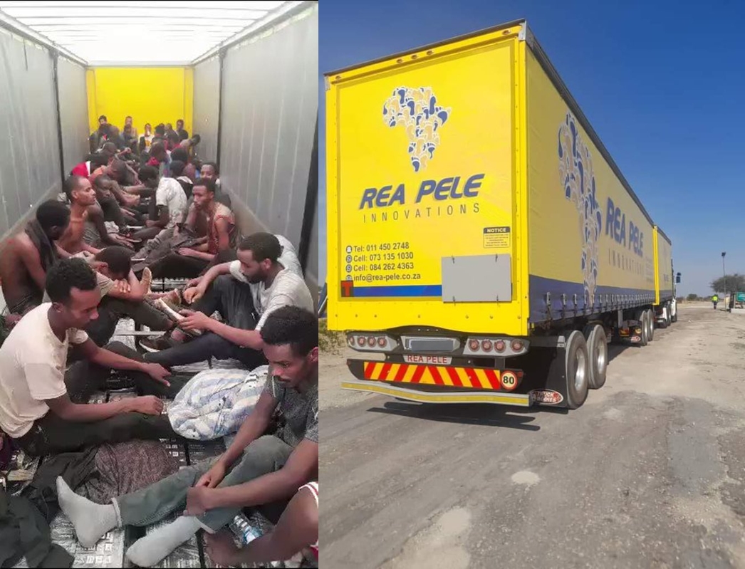 Botswana officials intercept truck attempting to smuggle 40 illegal Ethiopian nationals into South Africa